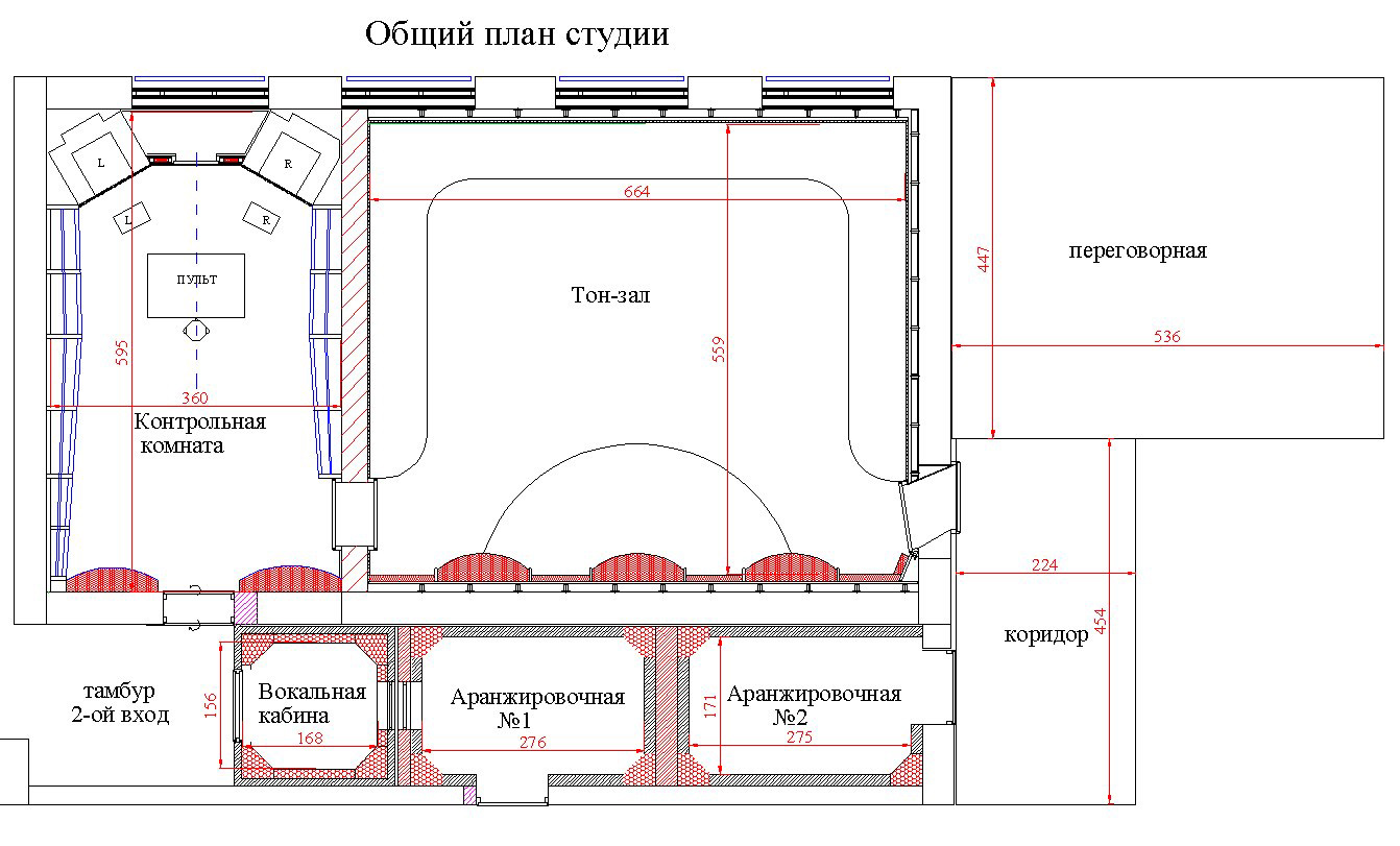 Звукоизоляция на плане