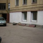 Прошпатлевали фасад. А это моя рабочая лошадка - старый добрый фольц.
