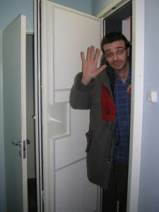 Андрей Быков передаёт всем привет после сделанных замеров акустических характеристик кабины.
