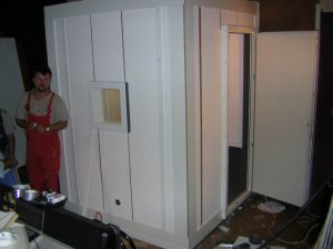 Ловкий рабочий Кирилл Туркельтауб. Краткий миг раздумия.