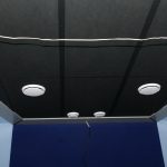 Акустический потолок в ателье шумового озвучания